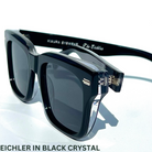 black polarized sunglasses